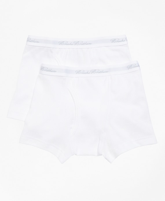 Boys Boxer Brief - Two Pack - Brooks Brothers Factory Outlet
