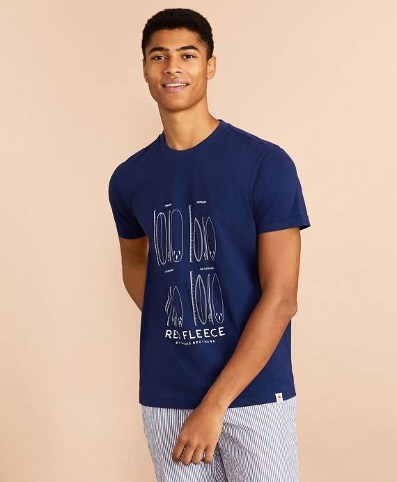 Surfboard Graphic T-Shirt - Brooks Brothers Outlet