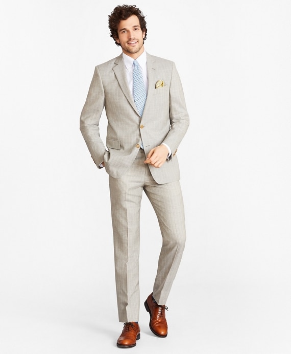 Regent Fit Stripe 1818 Suit - Brooks Brothers Outlet