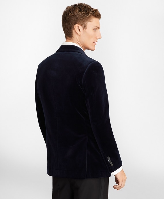 Milano Fit Velvet Tuxedo Jacket - Brooks Brothers Outlet