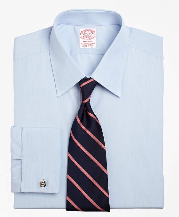 Madison Classic-Fit Dress Shirt, Tennis Collar French Cuff - Brooks Brothers Outlet