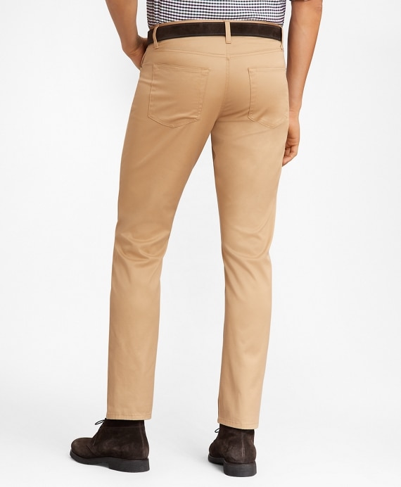 Slim-Fit Lightweight Stretch Advantage Chino&reg; Five-Pocket Pants - Brooks Brothers Outlet