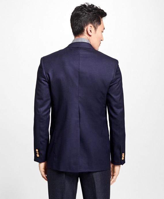 Regent Fit Doeskin Stretch Wool Blazer - Brooks Brothers Outlet