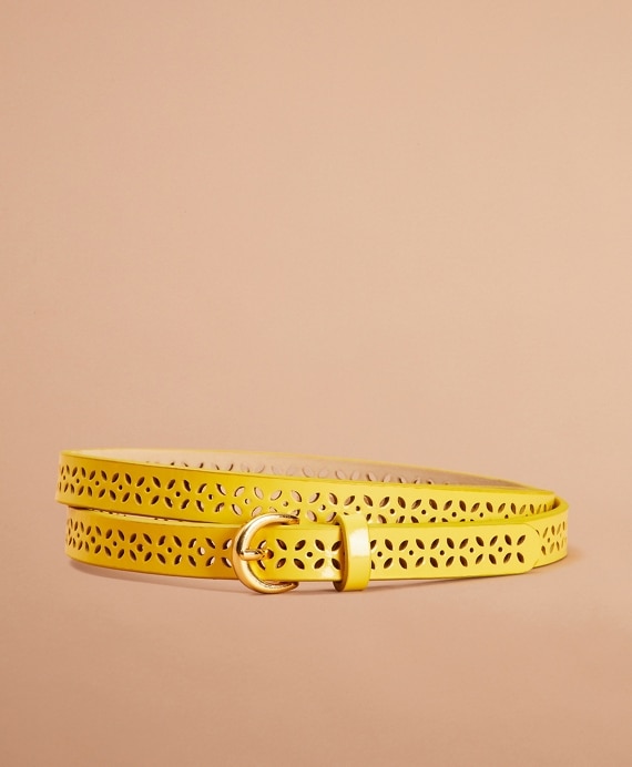 Patent Leather Belt - Brooks Brothers Outlet