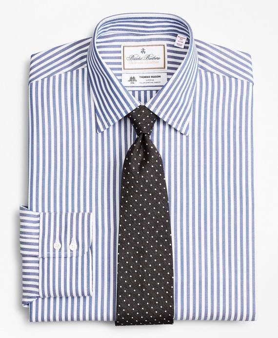 Luxury Collection Madison Classic-Fit Dress Shirt, Franklin Spread Collar Bengal Stripe - Brooks Brothers Outlet
