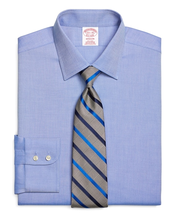 Madison Classic-Fit Dress Shirt, Non-Iron Royal Oxford - Brooks Brothers Outlet