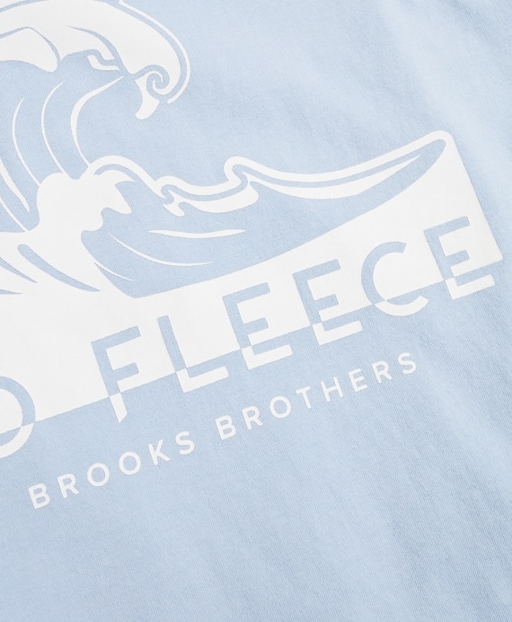 Wave Graphic T-Shirt - Brooks Brothers Outlet