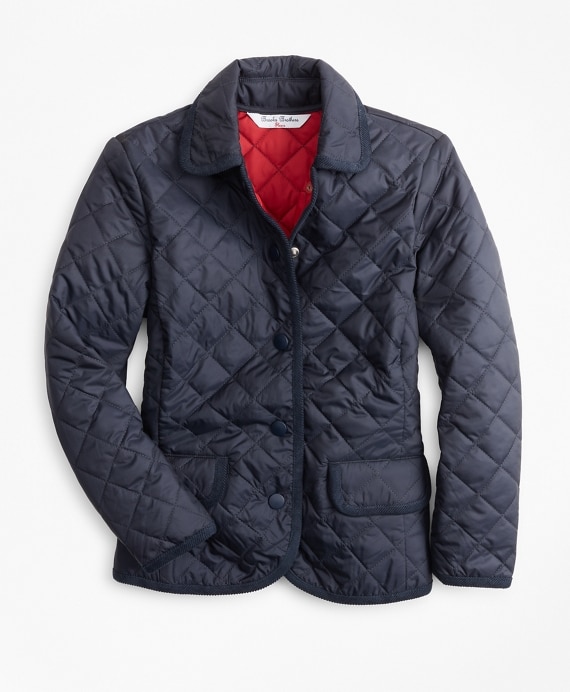 Girls Quilted Jacket - Brooks Brothers Outlet