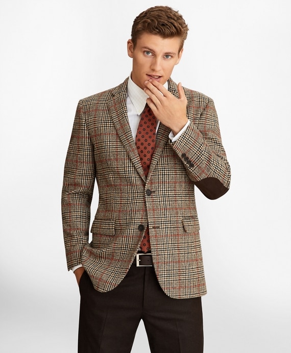 Milano Fit Plaid Sport Coat - Brooks Brothers Outlet