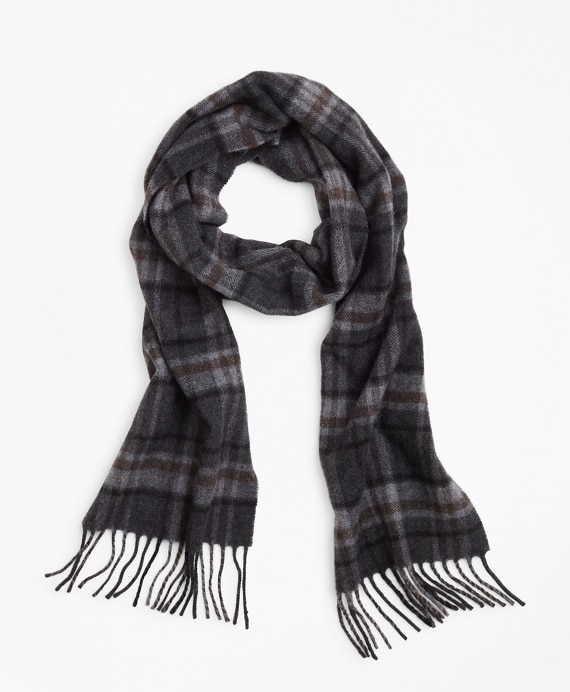 Wool Tartan Scarf - Brooks Brothers Factory Outlet