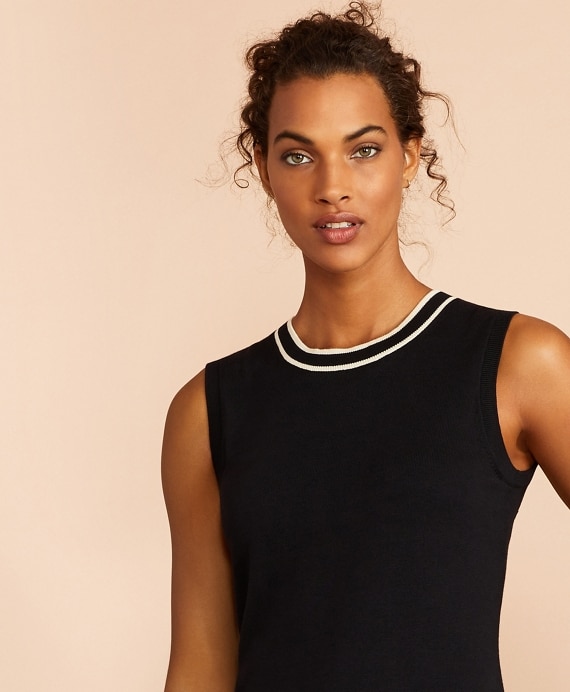 Striped Cotton Shell - Brooks Brothers Factory Outlet