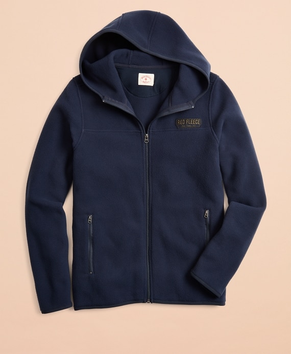 Polar Fleece Hoodie - Brooks Brothers Outlet