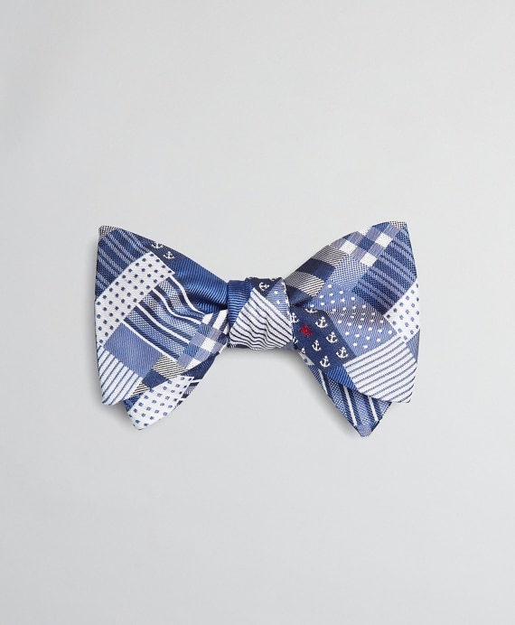 Fun Patchwork Bow Tie - Brooks Brothers Outlet