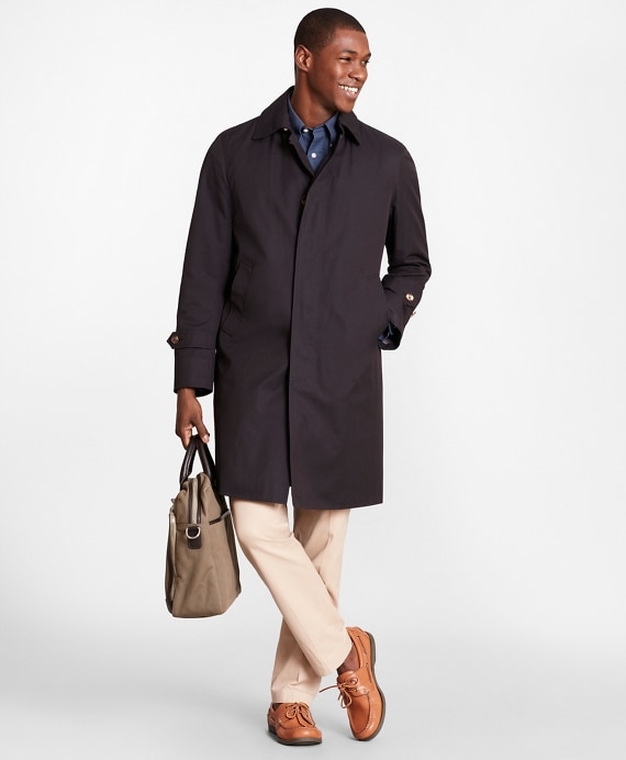 Single-Breasted Trench Coat - Brooks Brothers Factory Outlet