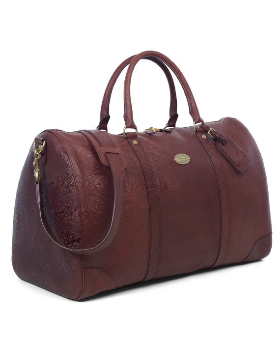 Football Leather Duffel - Brooks Brothers Outlet