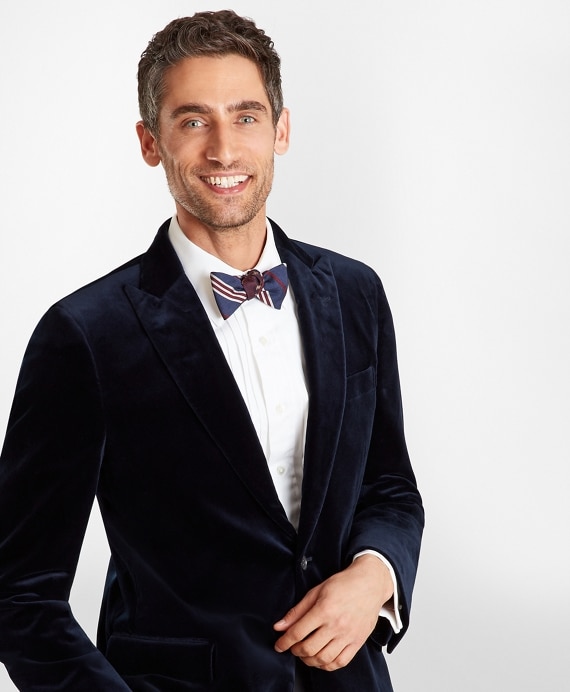 Madison Fit Velvet Tuxedo Jacket - Brooks Brothers Outlet