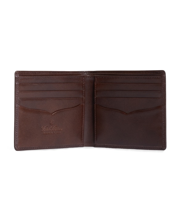 Saffiano Leather Wallet - Brooks Brothers Outlet