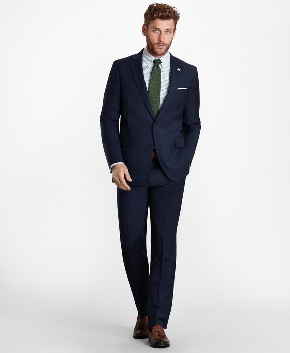 Regent Fit Pinstripe 1818 Suit - Brooks Brothers Outlet