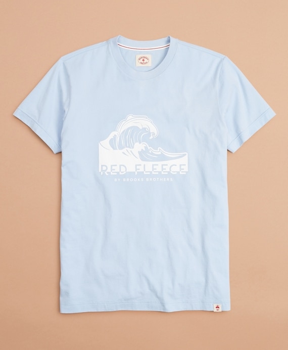 Wave Graphic T-Shirt - Brooks Brothers Outlet