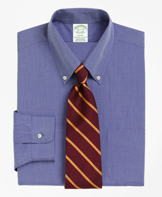 Milano Slim-Fit Dress Shirt, Button-Down Collar - Brooks Brothers Outlet