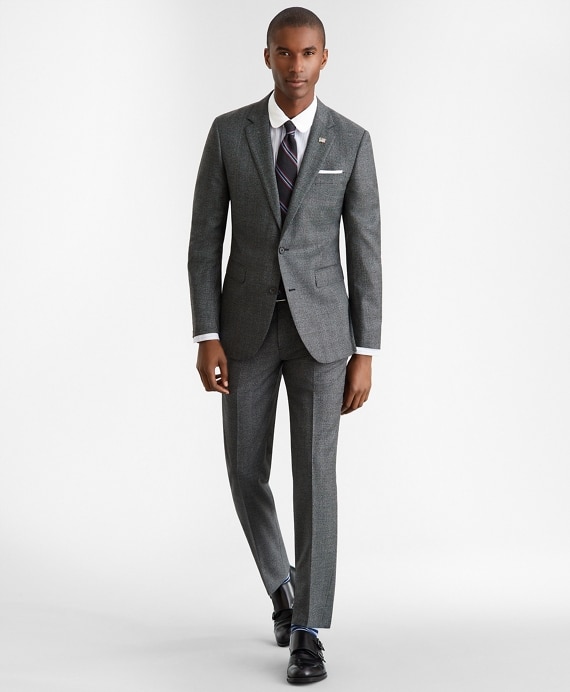 Milano Fit Glen Plaid 1818 Suit - Brooks Brothers Outlet