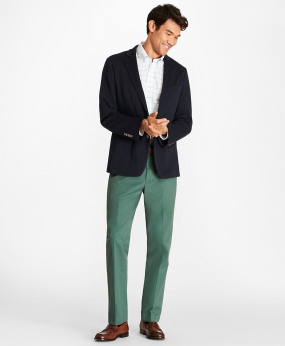 Regent Fit Two-Button Knit Blazer - Brooks Brothers Outlet