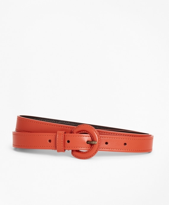 Leather Waist Belt - Brooks Brothers Outlet