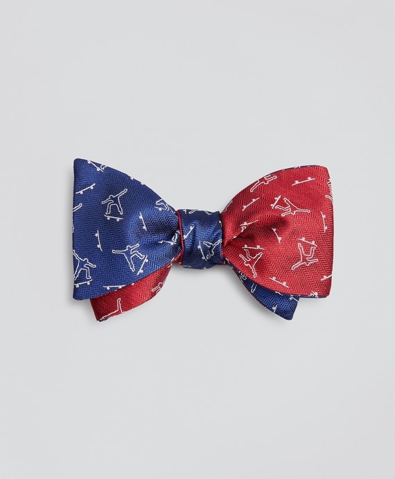 Skateboarding Bow Tie - Brooks Brothers Factory Outlet