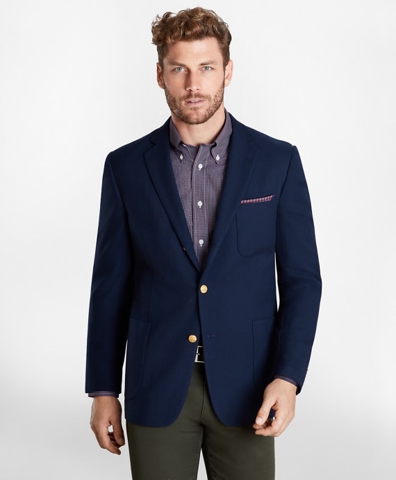 Regent Fit Three-Button Blazer - Brooks Brothers Factory Outlet