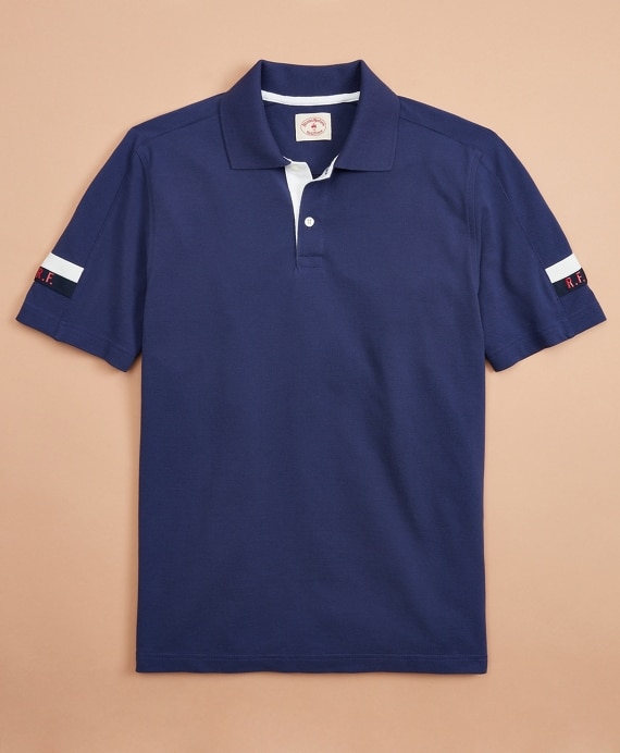 Pique Initial Polo Shirt - Brooks Brothers Outlet