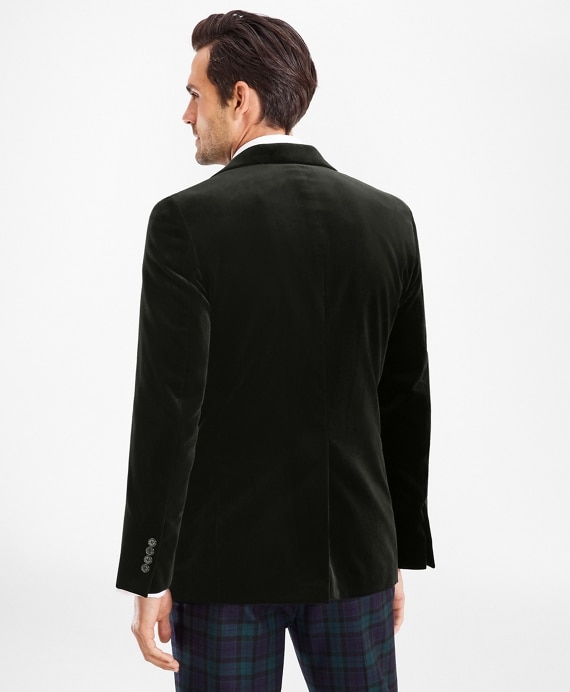 Regent Fit Velvet Tuxedo Jacket - Brooks Brothers Outlet