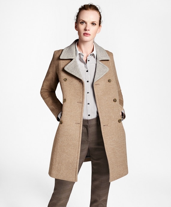 Wool Pea Coat - Brooks Brothers Outlet