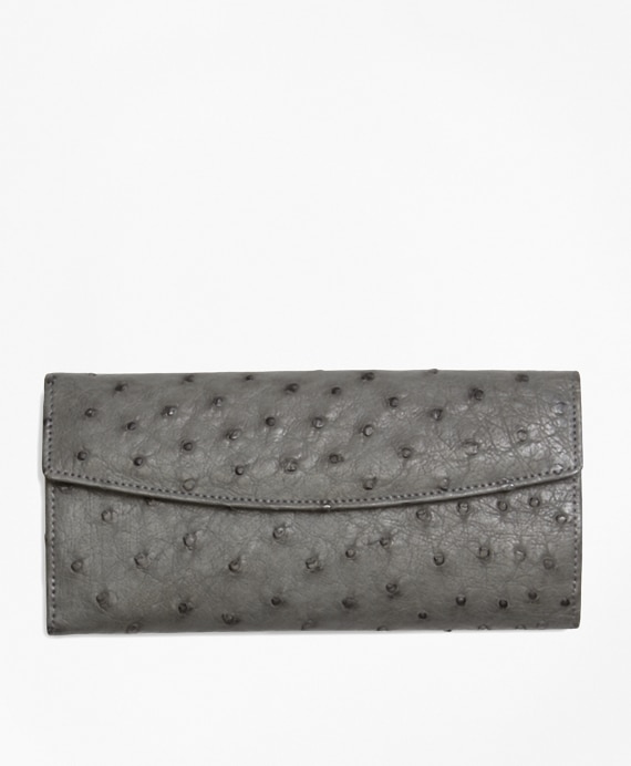 Ostrich Wallet - Brooks Brothers Factory Outlet