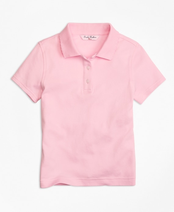 Girls Short-Sleeve Polo Shirt - Brooks Brothers Outlet