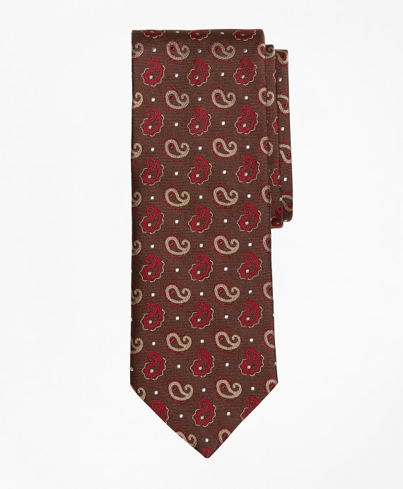 Pine and Dot Tie - Brooks Brothers Outlet