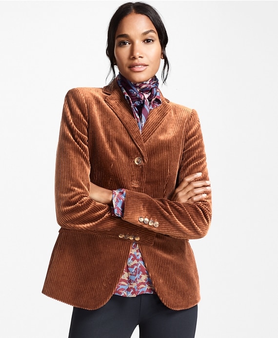 Cotton Corduroy Jacket - Brooks Brothers Outlet