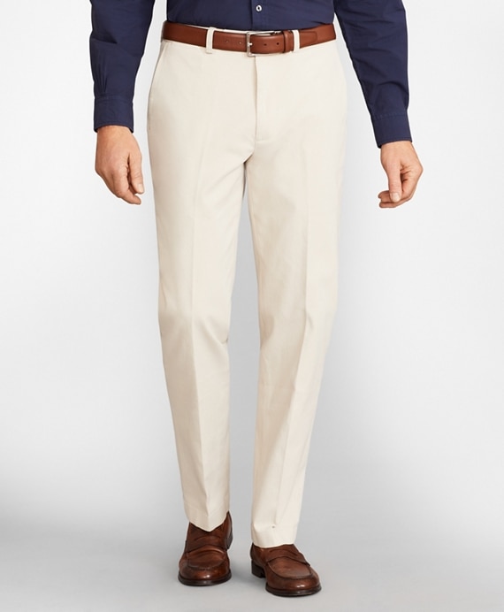 Clark Fit Twill Chino Pants - Brooks Brothers Outlet