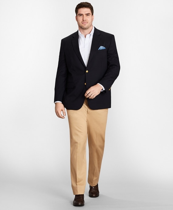 Big & Tall Two-Button 1818 Blazer - Brooks Brothers Outlet