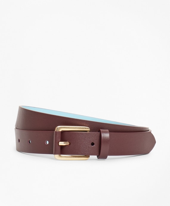 Leather Waist Belt - Brooks Brothers Outlet