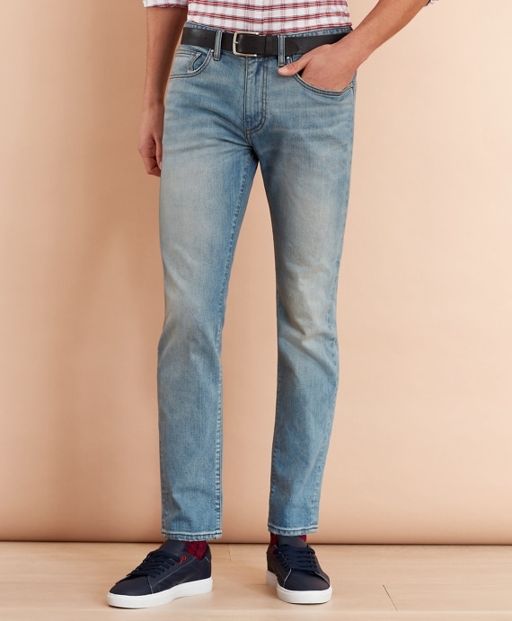 116 Slim Stretch Jeans - Brooks Brothers Outlet