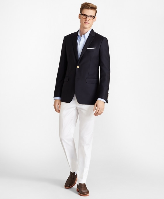 Milano Fit Two-Button Blazer - Brooks Brothers Outlet