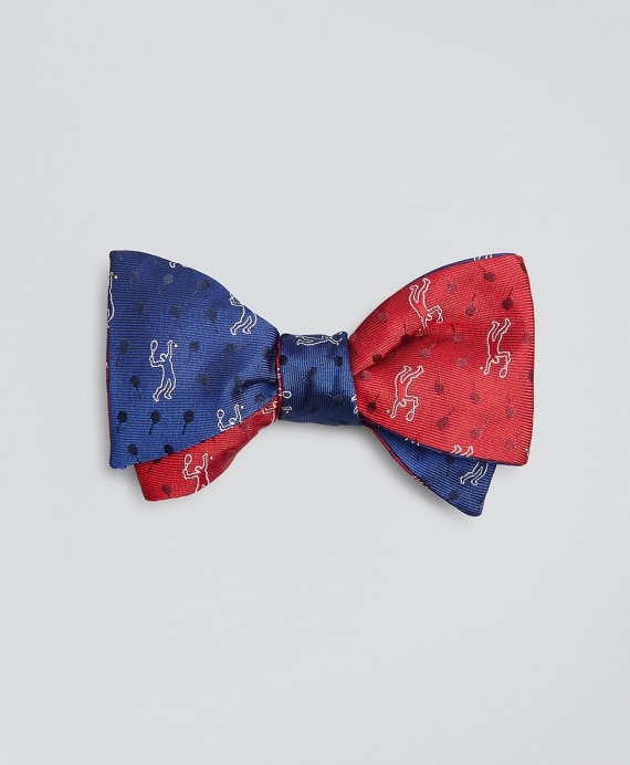 Tennis Bow Tie - Brooks Brothers Factory Outlet