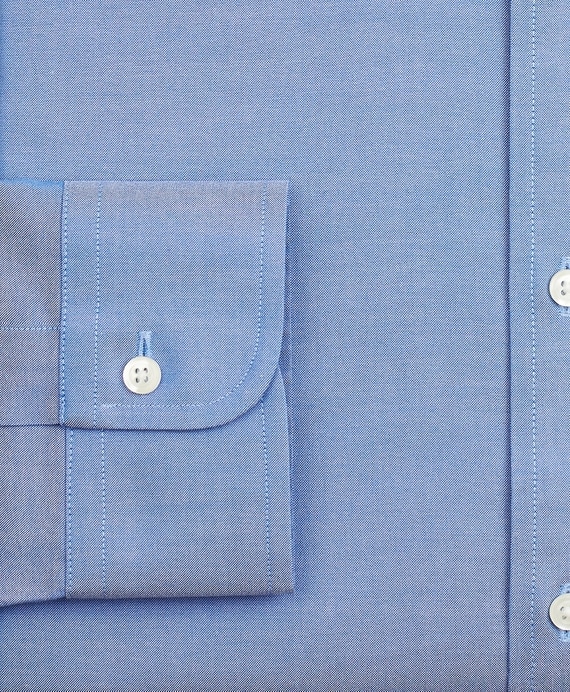 Stretch Milano Slim-Fit Dress Shirt, Non-Iron Pinpoint Button-Down Collar - Brooks Brothers Outlet