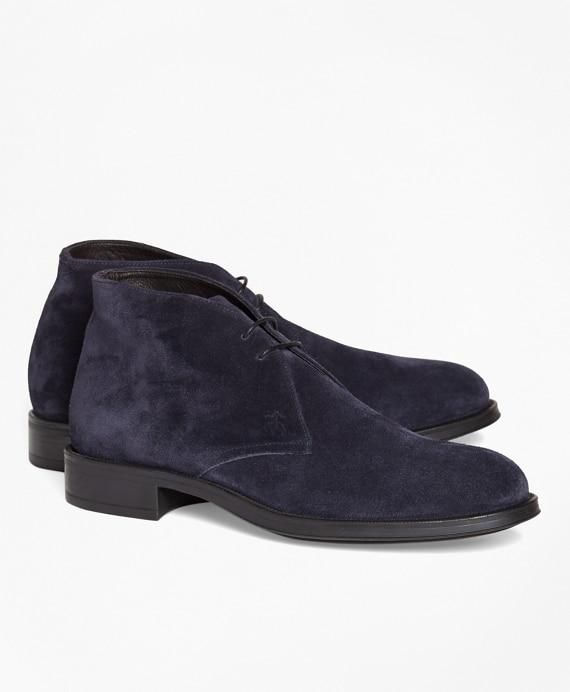 1818 Footwear Suede Chukka Boots - Brooks Brothers Outlet
