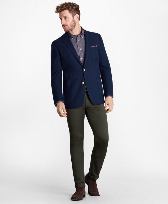 Regent Fit Three-Button Blazer - Brooks Brothers Outlet
