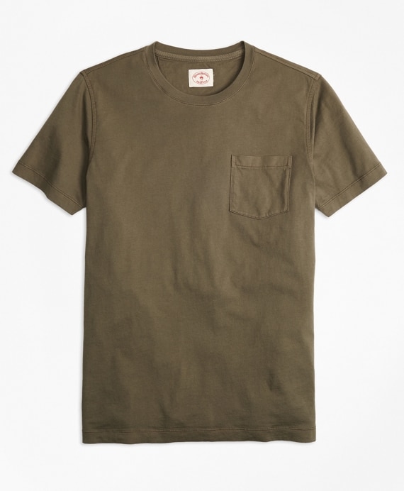 Garment-Dyed T-Shirt - Brooks Brothers Outlet