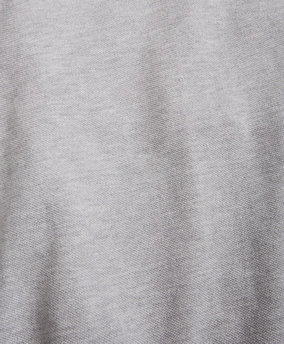 Tipped Heathered Pique Polo Shirt - Brooks Brothers Outlet