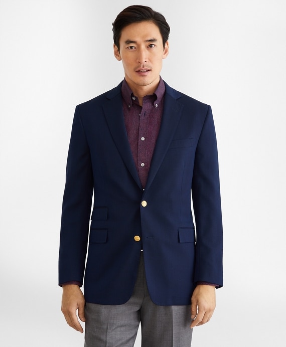 Regent Fit Two-Button Stretch Blazer - Brooks Brothers Outlet