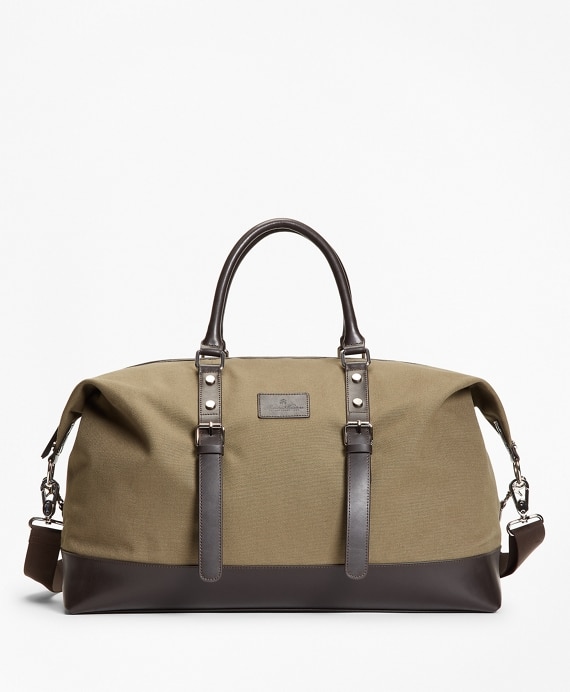 Canvas Duffle Bag - Brooks Brothers Outlet