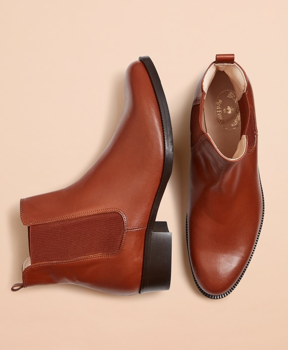 Leather Chelsea Boots - Brooks Brothers Outlet